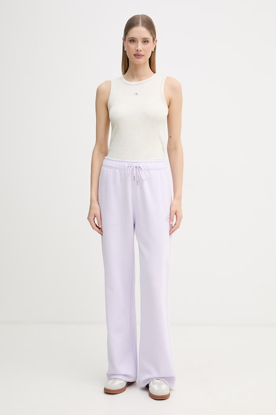 Calvin Klein Jeans top damski LV047C201G szary SS26