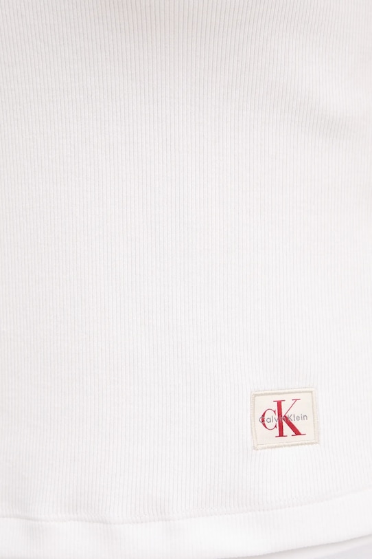 Top Calvin Klein Jeans LV047C909G bílá