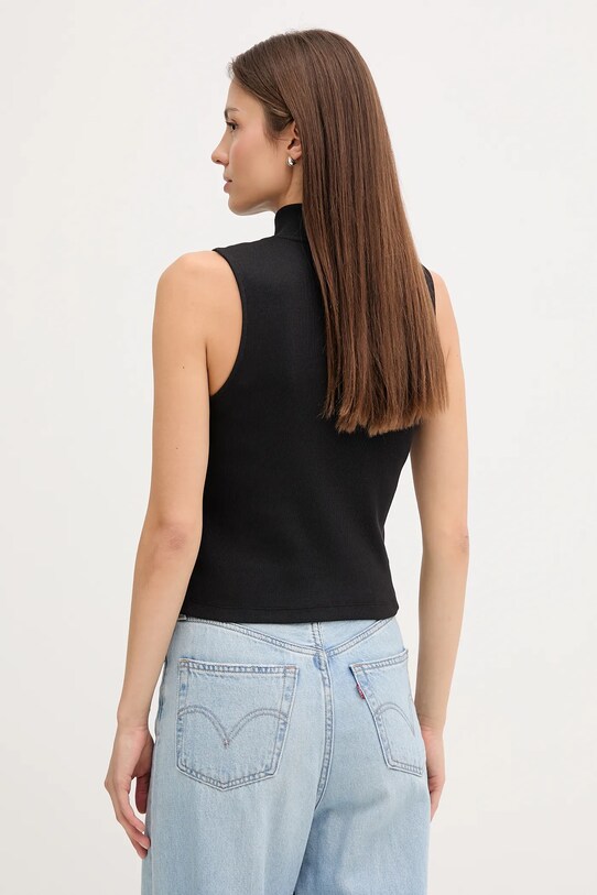 Odzież Calvin Klein Jeans top LV047C909G czarny