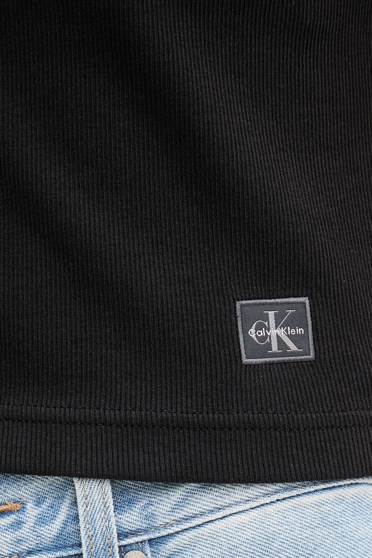 Μπλουζάκι Calvin Klein Jeans LV047C910G μαύρο