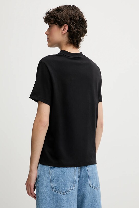 Calvin Klein Jeans pamut póló LV047C912G fekete AW25