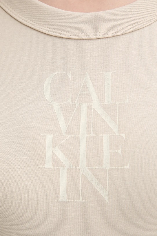 Футболка Calvin Klein Jeans бежевий LV044C204G
