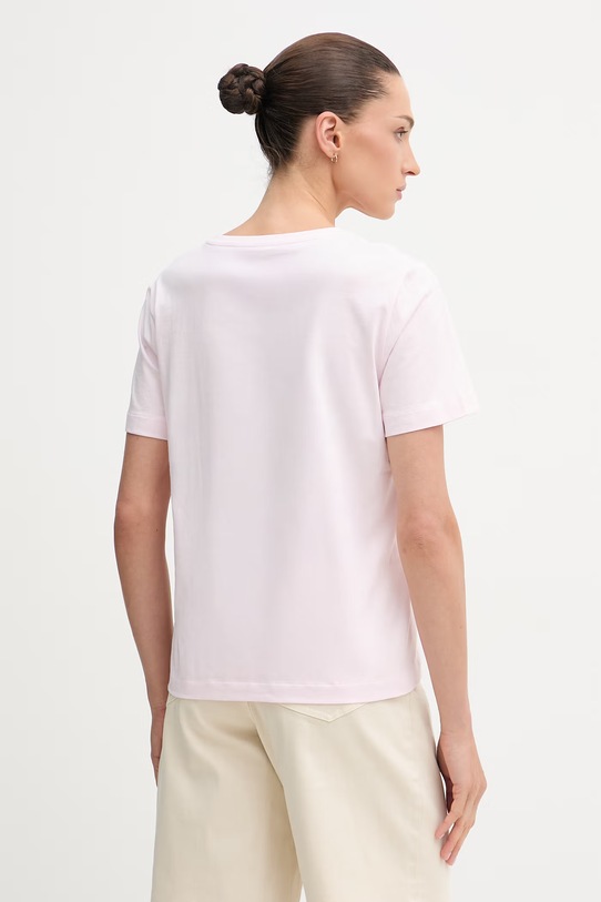 Odzież Calvin Klein Jeans T-shirt damski bawełniany 2-pack LV047C906G różowy