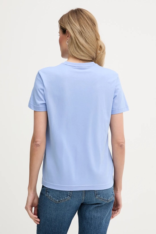 Oblečení Bavlněné tričko Calvin Klein Jeans LV047B224G modrá