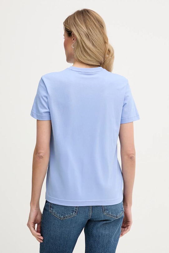 Oblečení Bavlněné tričko Calvin Klein Jeans LV047B224G modrá