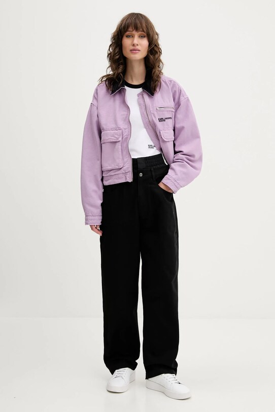 Top Karl Lagerfeld Jeans bílá A3W17047