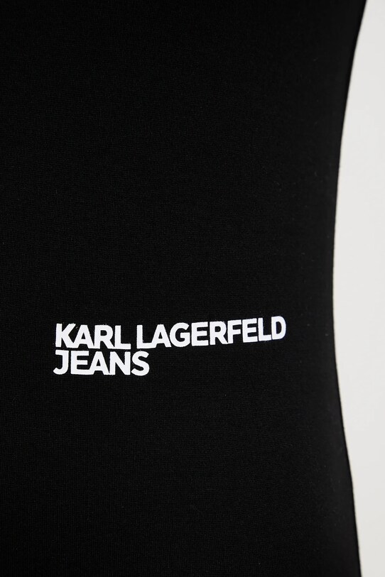 Top Karl Lagerfeld Jeans A3W17047 μαύρο