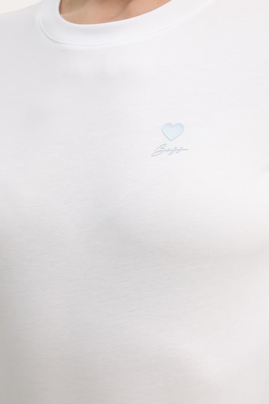 BOSS Orange T-shirt damski bawełniany C_Esogo_3 50545288 biały