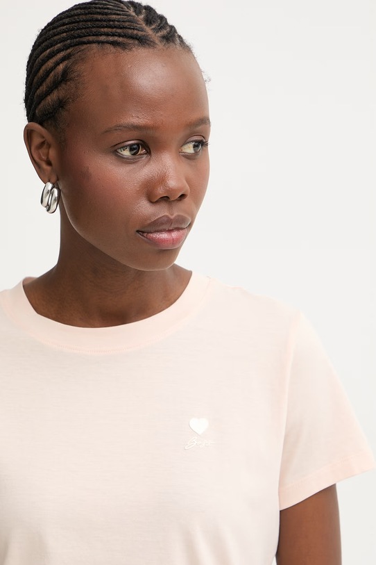 Odzież BOSS Orange T-shirt damski bawełniany C_Esogo_3 50545288 pomarańczowy