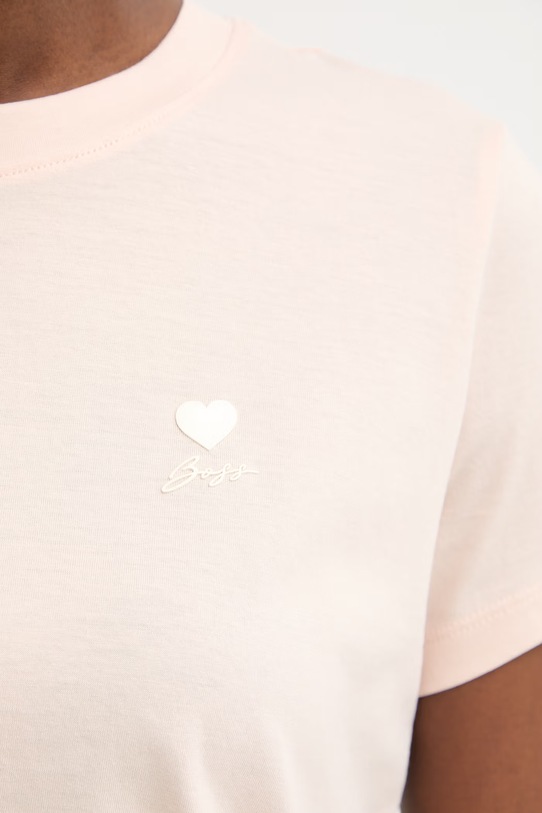 BOSS Orange T-shirt damski bawełniany C_Esogo_3 pomarańczowy 50545288