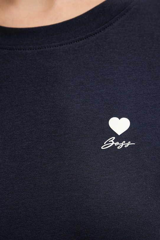 BOSS Orange tricou din bumbac bleumarin 50545288