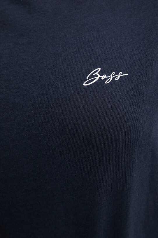 BOSS Orange t-shirt bawełniany 50545498 granatowy