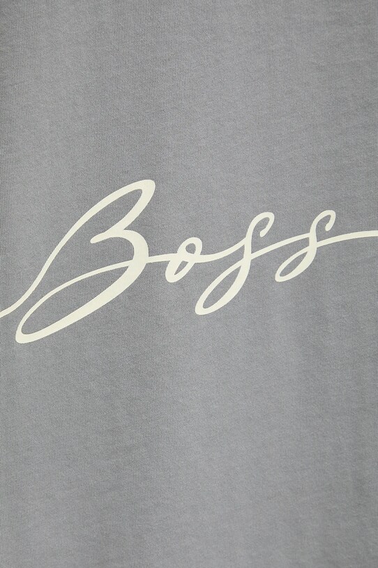 BOSS Orange tricou din bumbac gri 50545498