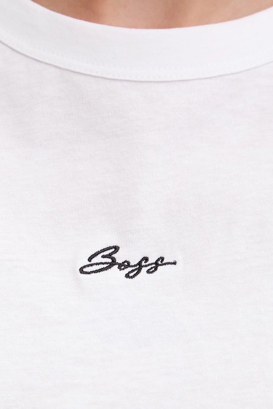 BOSS Orange tricou din bumbac alb 50547547