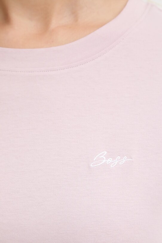 BOSS Orange tricou din bumbac roz 50554015