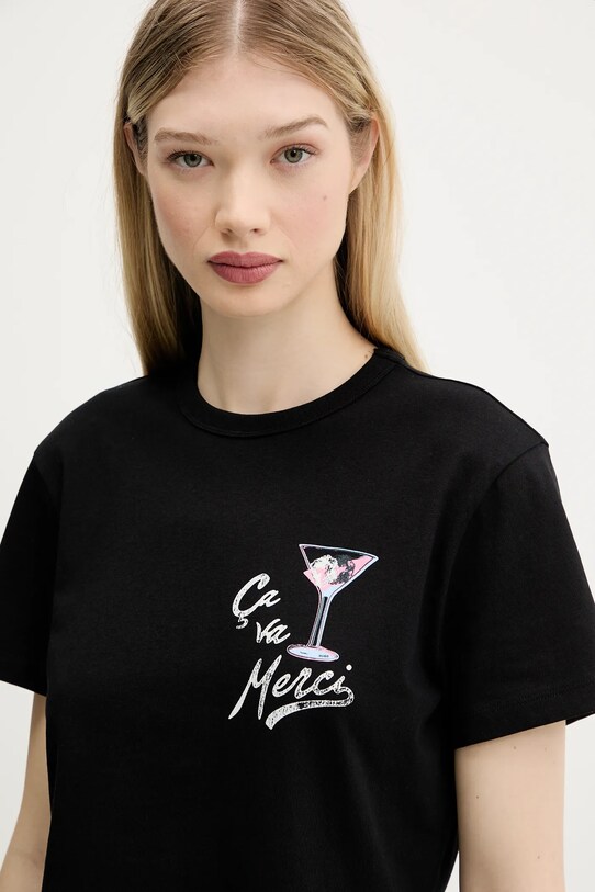 HUGO tricou din bumbac negru 50544897