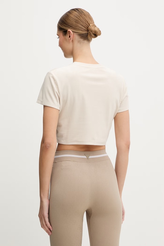 Odzież Guess t-shirt dziecięcy COUTURE V3BI01.K0232 beżowy