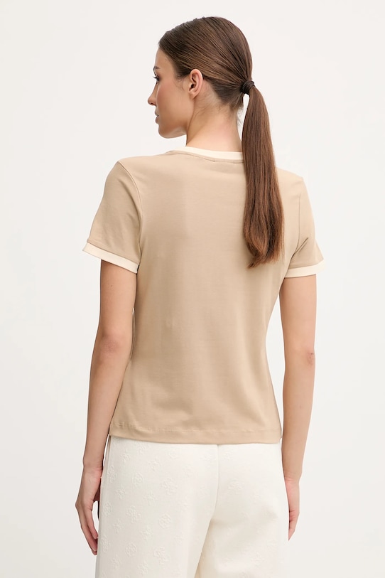 Odzież Guess t-shirt CARMEN V5YI01.J1314 beżowy