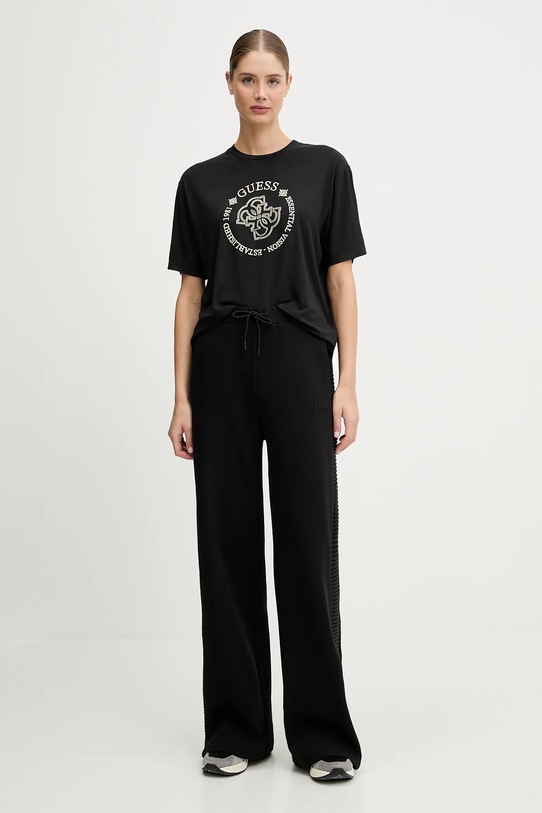 Guess t-shirt CARLA V5YI05.KCOA2 czarny AW25