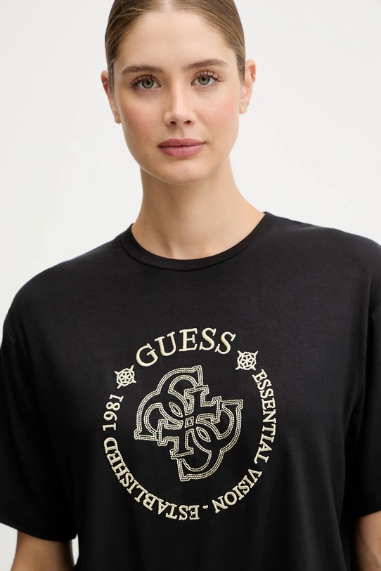 Guess t-shirt CARLA czarny V5YI05.KCOA2
