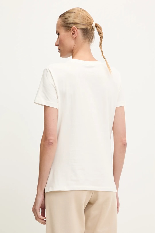 Îmbrăcăminte Guess tricou din bumbac INGRID V5YI08.J1314 alb