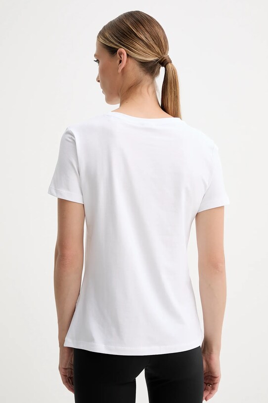 Odzież Guess t-shirt bawełniany NINA V5YI12.J1314 biały