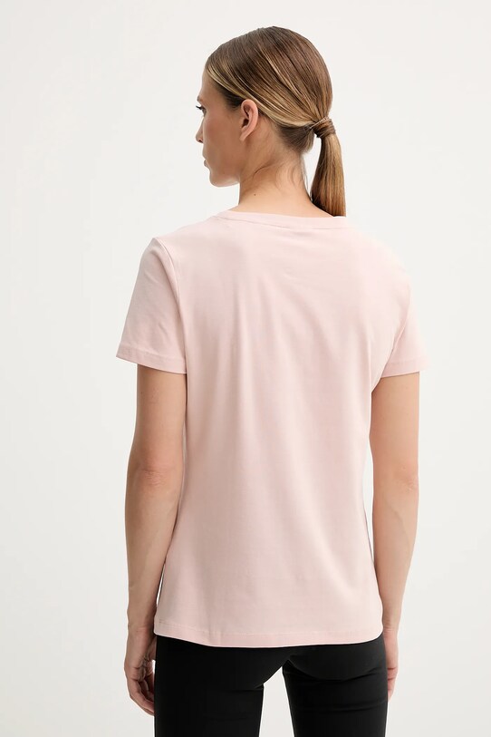 Odzież Guess t-shirt bawełniany NINA V5YI12.J1314 pomarańczowy