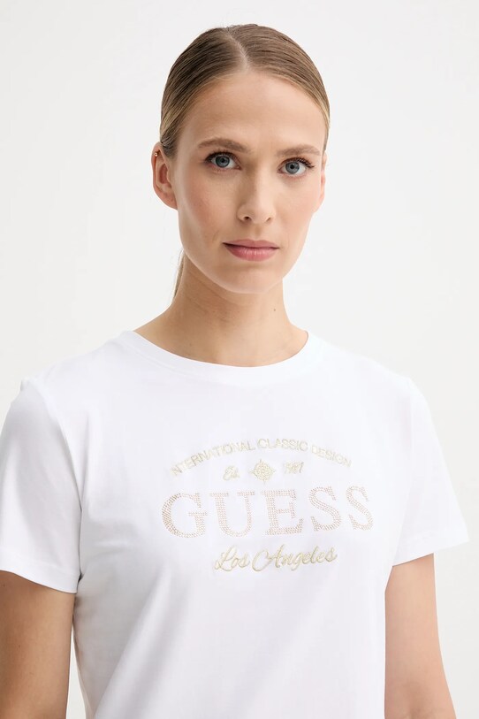 Guess tricou MARINA alb V5YI13.J1314