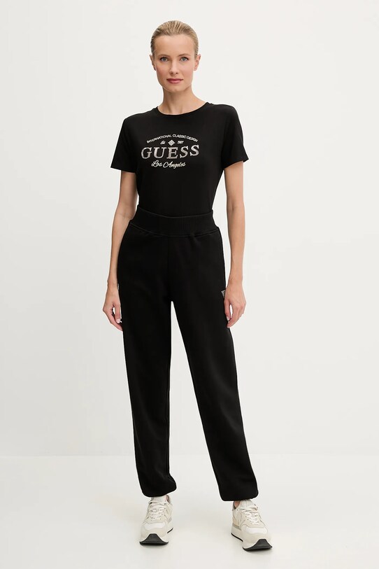 Guess t-shirt MARINA V5YI13.J1314 nero AW25