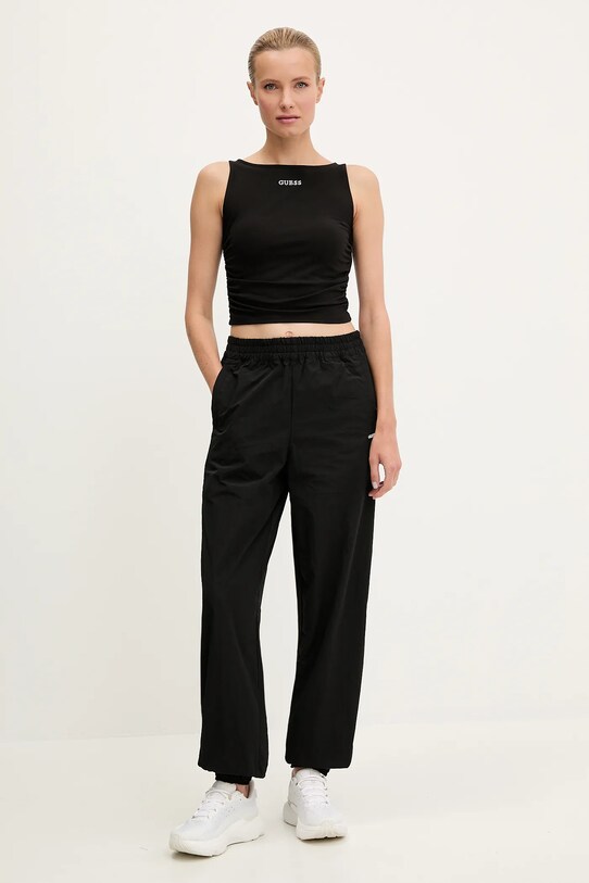 Guess top NINA V5YP00.J1314 czarny AW25