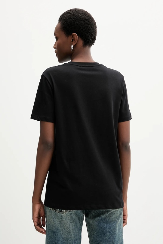 Îmbrăcăminte Iceberg tricou din bumbac F021.6327 negru