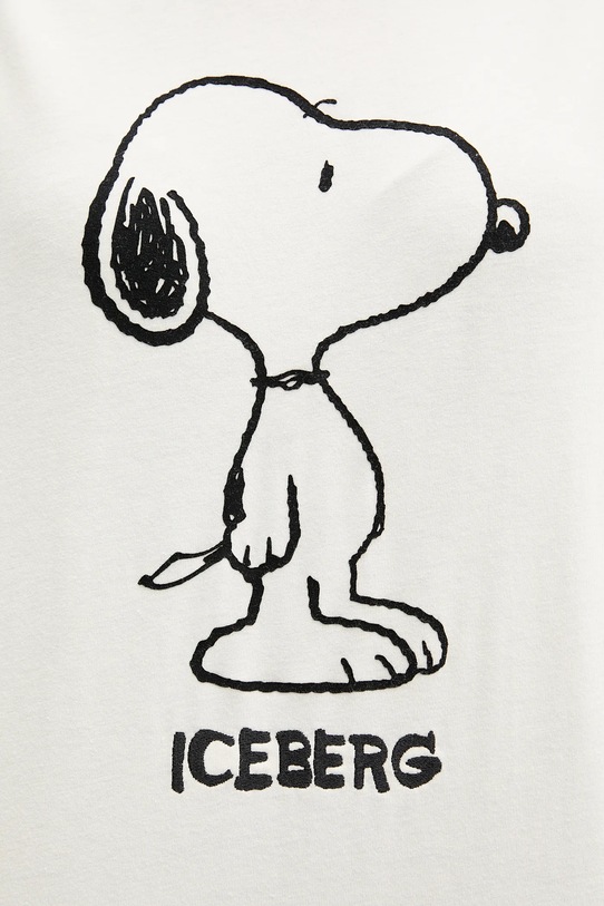 Iceberg tricou din bumbac F5B2.6325 bej