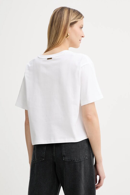 MICHAEL Michael Kors t-shirt bawełniany MT551VJ2ZU beżowy AW25