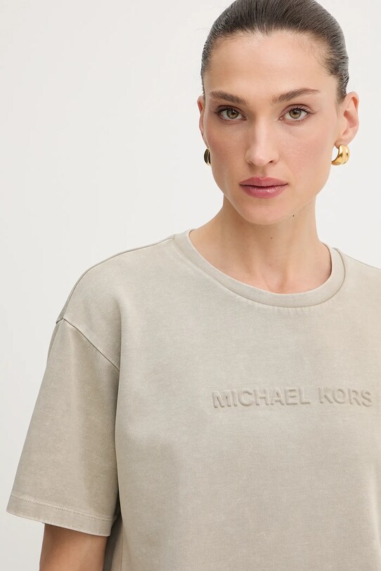 MICHAEL Michael Kors t-shirt beżowy MT551T6JQT