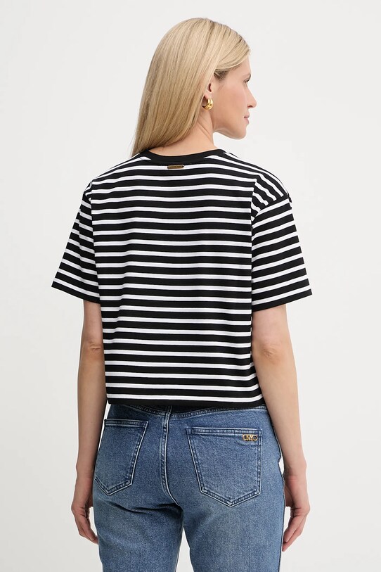 Odzież MICHAEL Michael Kors t-shirt bawełniany MT551R9HM7 czarny