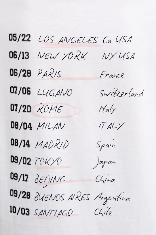 Guess t-shirt in cotone W5YI07.I3Z14 bianco