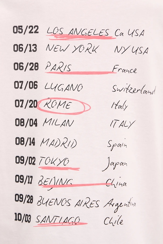 Βαμβακερό μπλουζάκι Guess W5YI07.I3Z14 ροζ