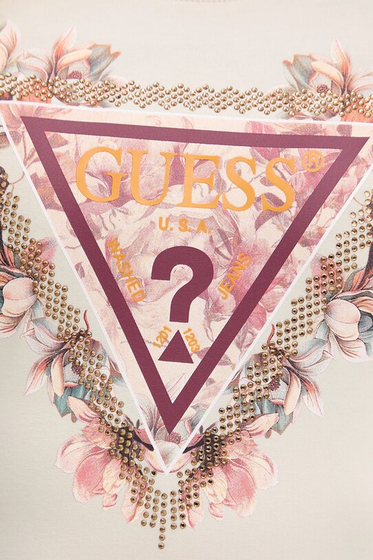 Guess t-shirt W5YI08.J1314 beige