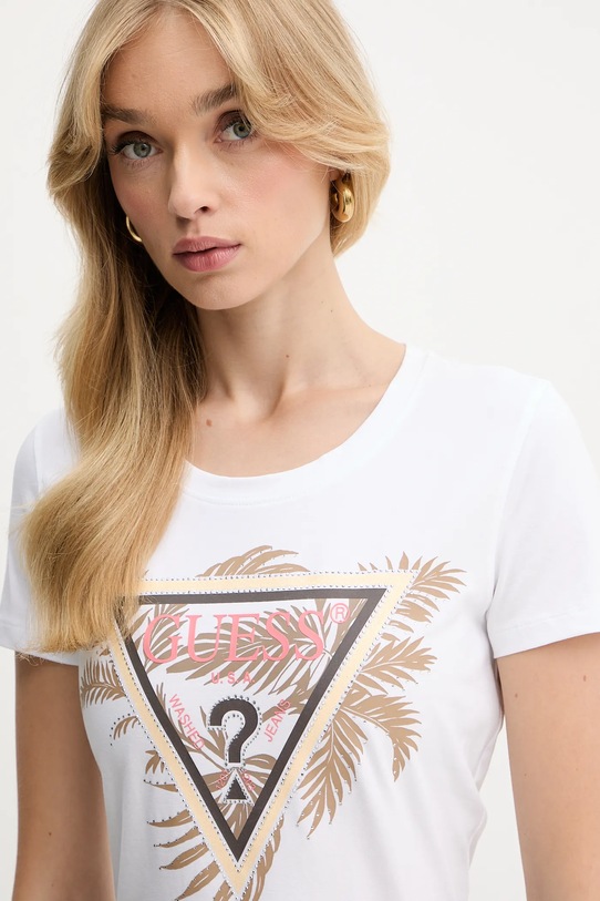 Tričko Guess biela W5YI13.J1314
