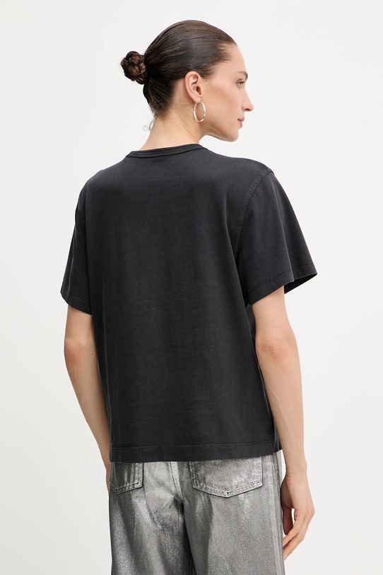 Odzież Guess t-shirt bawełniany W5YI17.I3Z14 czarny