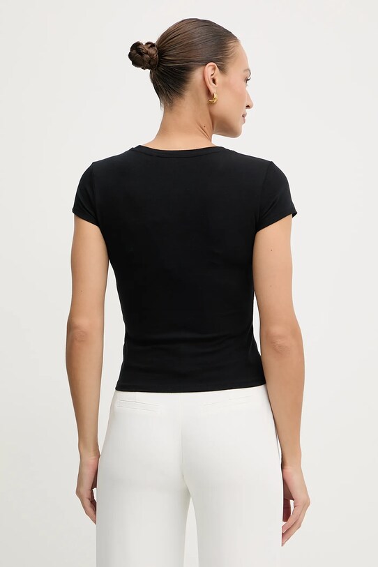 Odzież Guess t-shirt W5YI29.K49A1 czarny