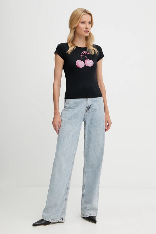Guess t-shirt W5YI30.K49A1 czarny AW25