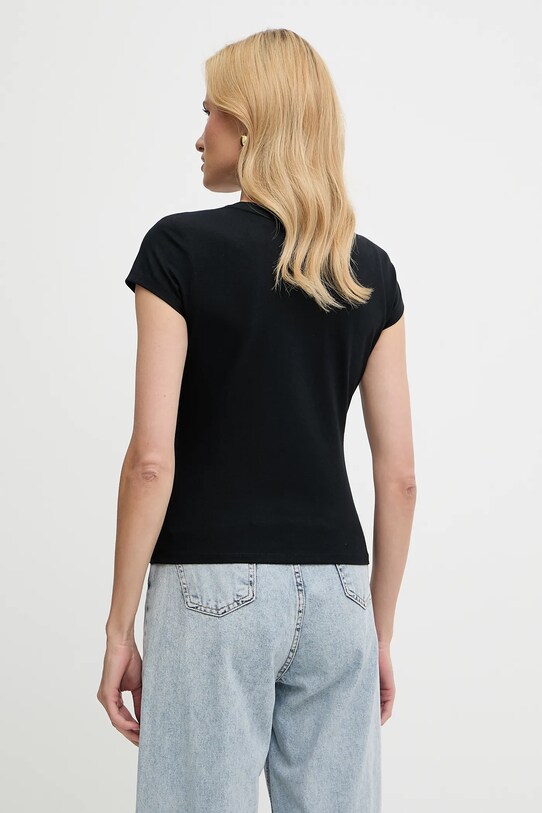 Odzież Guess t-shirt W5YI30.K49A1 czarny