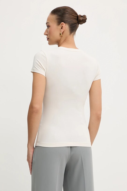 Odzież Guess t-shirt W5YI46.J1314 beżowy