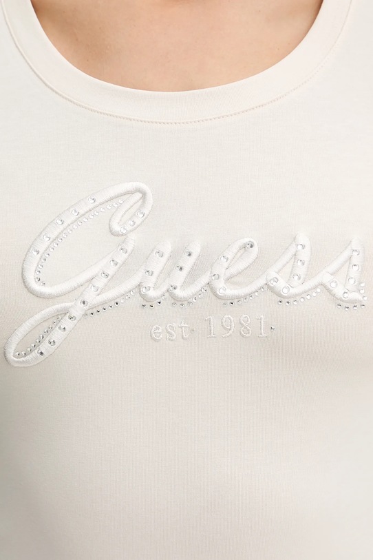 Тениска Guess W5YI46.J1314 бежов