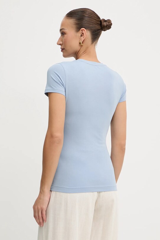Guess tricou W5YI46.J1314 albastru AW25