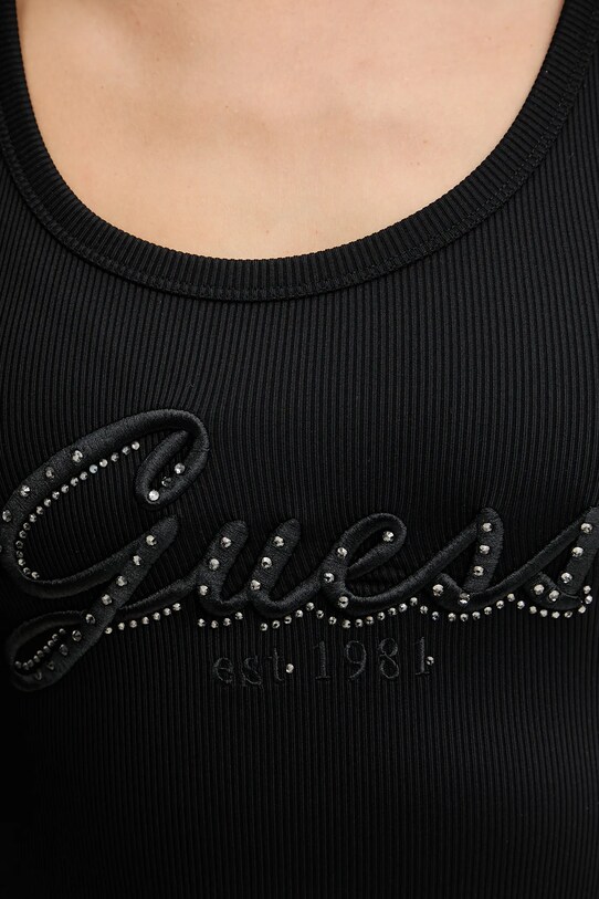 Guess top RAISSA czarny W5YP00.KCXJ2