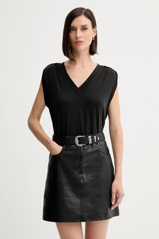 Футболка Guess regular чорний W5YP52.KCYW2