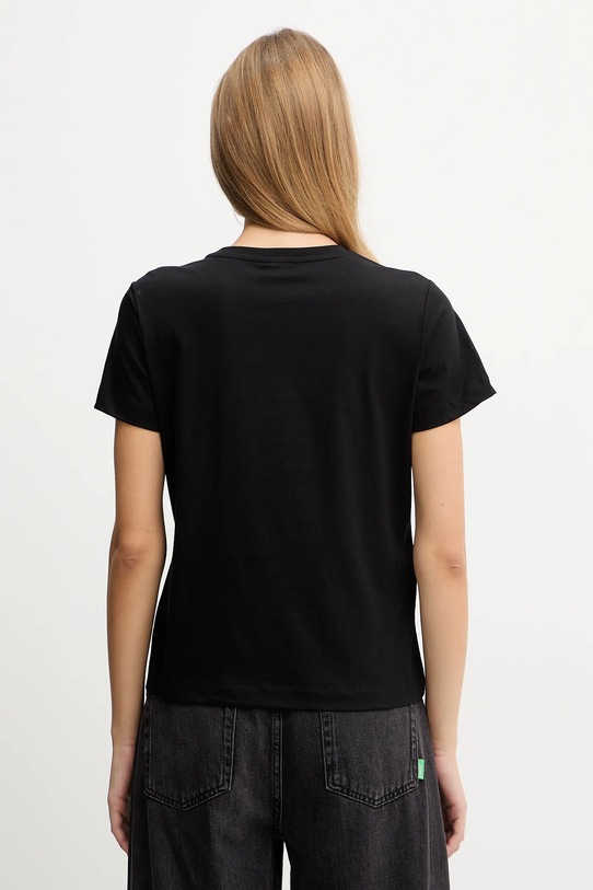 Odzież Pinko t-shirt bawełniany 103320.A2RN czarny