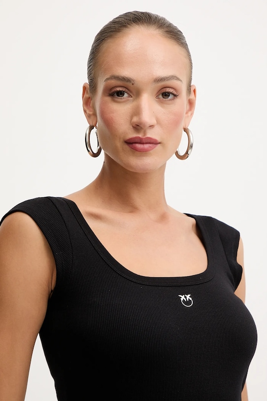 Pinko t-shirt czarny 105511.A2RC